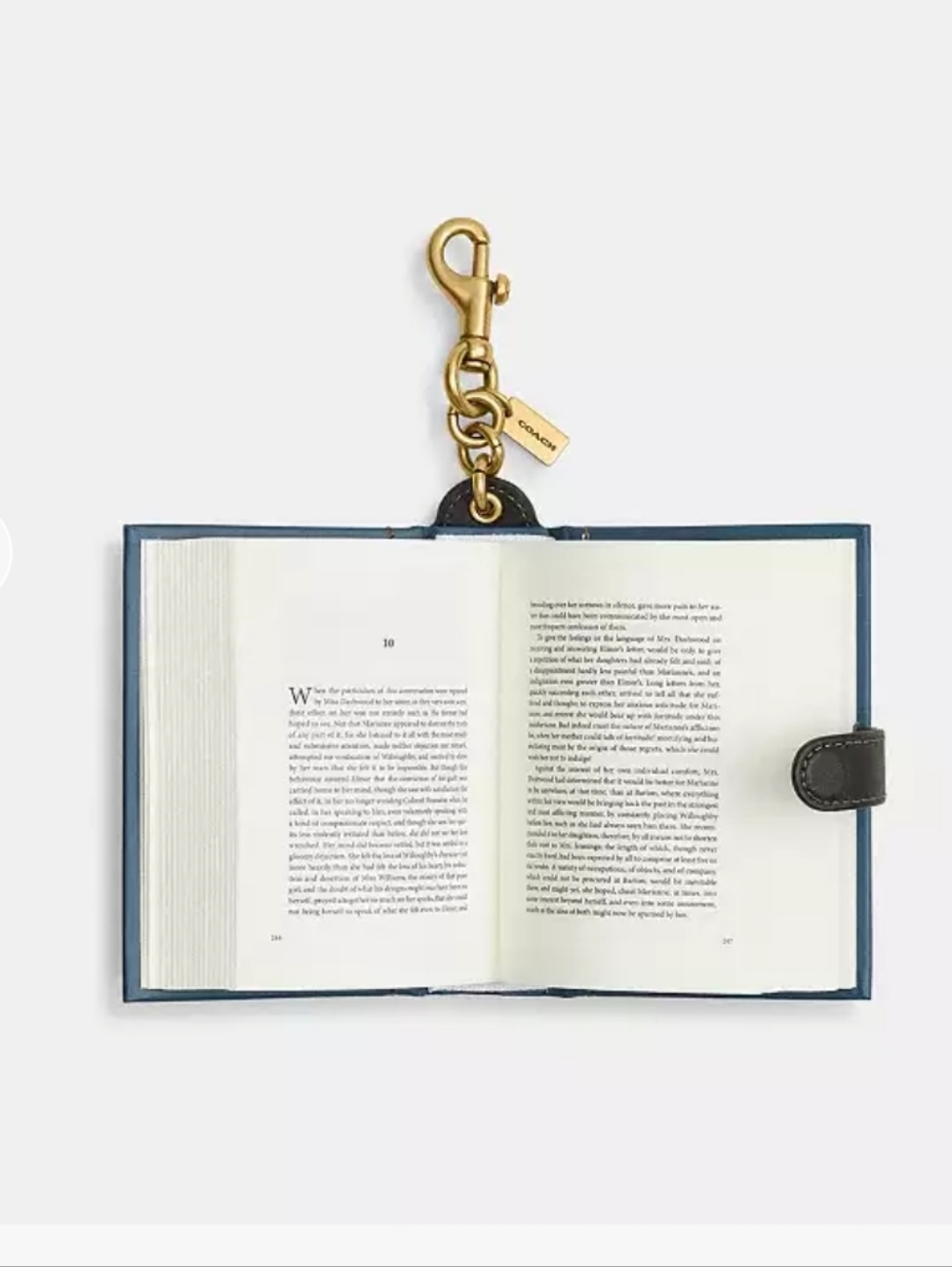 💕NWT Coach Sense & Sensibility Book Charm💕 - Picture 2 of 4